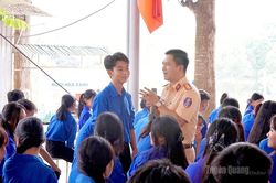 Trung Sơn tổ chức Ngày hội tuyên truyền pháp luật trong thanh niên