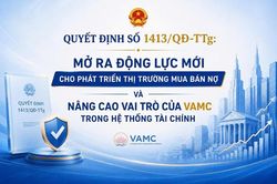 VAMC trước bước ngoặt chiến lược: Từ xử lý nợ xấu đến kiến tạo thị trường mua bán nợ quốc gia