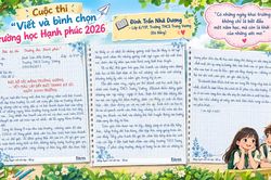 Rực rỡ sắc nắng Trưng Vương - Vệt màu lấp đầy bức tranh ký ức ngày khai trường