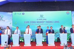 Hải Phòng: Khởi công dự án đầu tư xây dựng hạ tầng kỹ thuật Cụm công nghiệp Thăng Long