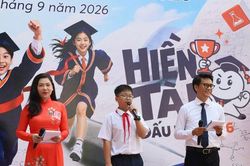 Học sinh Trường THCS Trưng Vương hào hứng tham gia Cúp Daesang 'Hiền tài đấu trí' 2026