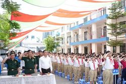 Tiếp mạch nguồn lịch sử tại ngôi trường mới Huỳnh Thúc Kháng
