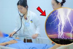 48 giờ giành sự sống cho người phụ nữ 33 tuổi bị sét đánh giữa đêm giông