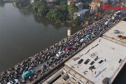 Cầu Mai Lĩnh tăng tốc thi công, dự kiến thông tuyến bên phải đầu tháng 12
