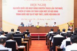 Bế mạc Hội nghị đại biểu Quốc hội hoạt động chuyên trách lần thứ nhất