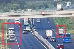 X&aacute;c định vị tr&iacute; xử phạt vi phạm khoảng c&aacute;ch an to&agrave;n để lắp biển b&aacute;o tr&ecirc;n cao tốc