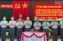 Trung đoàn Tên lửa 282 phát động 80 ngày thi đua quyết thắng-Viết tiếp bản hùng ca