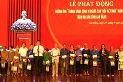 Quan tâm chăm lo, phụng dưỡng người cao tuổi bằng những việc làm thiết thực
