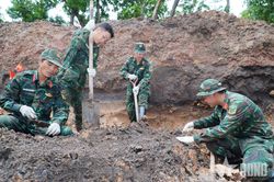 Đẩy nhanh tiến độ tìm kiếm, quy tập hài cốt liệt sĩ