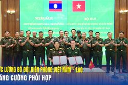 Lực lượng Bộ đội Biên phòng Việt Nam – Lào tăng cường phối hợp