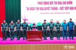 Quảng Ninh: Phát động đợt thi đua cao điểm '80 ngày thi đua Quyết thắng - Viết tiếp bản hùng ca'