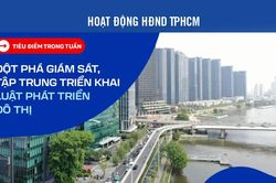 Đột phá giám sát, tập trung triển khai Luật Phát triển đô thị