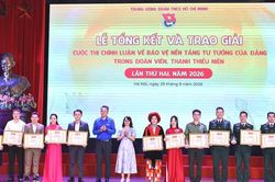 59 tác phẩm đoạt giải Cuộc thi bảo vệ nền tảng tư tưởng của Đảng