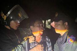 Đối tượng mặc giáp tự chế, dùng dao tấn công 2 cán bộ Công an tại Thái Nguyên