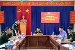 Trực tiếp kiểm sát tại Đồn Biên phòng Cửa khẩu quốc tế Nam Giang