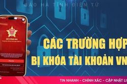 [Infographic] Các trường hợp bị khóa tài khoản VNeiD