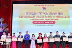 Hơn 462.000 bài dự thi Cuộc thi Chính luận bảo vệ nền tảng tư tưởng của Đảng