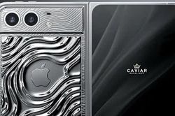 Chiêm ngưỡng iPhone màn hình gập phiên bản mạ bạc, giá hơn 550 triệu đồng