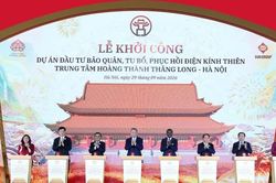 Hà Nội khởi công Dự án đầu tư bảo quản, tu bổ, phục hồi Điện Kính Thiên