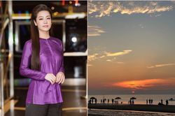 Vẻ đẹp của bãi biển nổi tiếng nhất quê hương ca sĩ Nhật Kim Anh