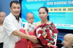 Em bé 1,5 tuổi hiến tủy cứu chị gái mắc suy tủy xương
