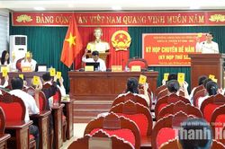 HĐND xã Vĩnh Lộc thông qua 2 nghị quyết về đầu tư công