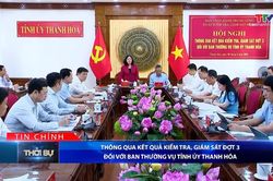 Bản tin Thời sự tối 29/9/2026: Th&ocirc;ng qua kết quả kiểm tra, gi&aacute;m s&aacute;t đợt 3 đối với Ban Thường vụ Tỉnh ủy Thanh H&oacute;a