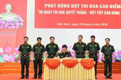 Bắc Ninh: Phát động đợt thi đua cao điểm “80 ngày thi đua Quyết thắng - Viết tiếp bản hùng ca”