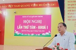 9 tháng đầu năm, xã Quế Sơn Trung kết nạp 27 đảng viên mới
