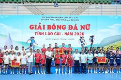 Câu lạc bộ Thiên An xã Lục Yên vô địch Giải Bóng đá nữ tỉnh Lào Cai năm 2026