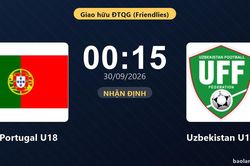 Nhận định Portugal U18 vs Uzbekistan U18: Hứa hẹn màn đôi công