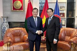 Đoàn công tác tỉnh Ninh Bình thăm và làm việc tại Cộng hoà Belarus