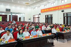Đảng ủy phường Trung Sơn triển khai nhiệm vụ 3 tháng cuối năm 2026
