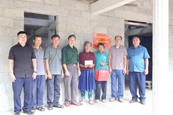 Khánh thành, bàn giao nhà Đại đoàn kết tại xã Thắng Mố