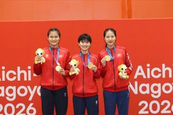 Cầu mây nữ Việt Nam giành huy chương vàng ASIAD 2026