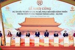 Khởi công tu bổ, phục hồi Điện Kính Thiên: Kết nối quá khứ, hiện tại và tương lai