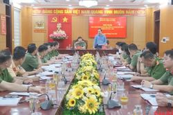 Chủ tịch UBND tỉnh Lê Hải Hòa: Công an tỉnh đấu tranh quyết liệt, không để bỏ lọt tội phạm