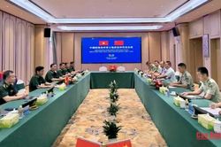 Hội đàm kế hoạch tổ chức diễn tập liên hợp 'Hợp tác biên phòng 2026' Việt Nam - Trung Quốc