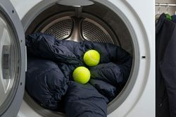 Tại sao bạn nên bỏ 2 quả bóng tennis vào máy giặt?