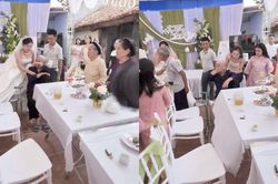 Cụ bà che mặt khóc như mưa khi cháu gái lấy chồng, dân mạng muốn khóc theo