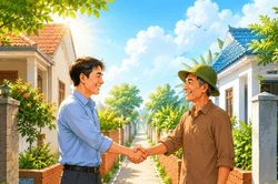 'Người vác tù và' vun đắp tình đoàn kết tại khu dân cư