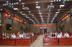 Xã Mỹ Đức tổ chức 5 phòng chuyên môn trực thuộc UBND