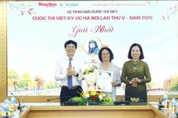 Trao giải cuộc thi 'Ký ức Hà Nội' lần thứ V