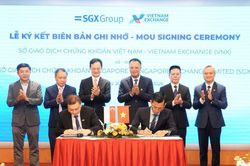 Tăng kết nối thị trường vốn Việt Nam - Singapore, thúc đẩy phát triển sản phẩm DR