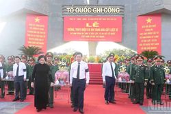 Lào Cai truy điệu, an táng 71 liệt sĩ hy sinh vì Tổ quốc