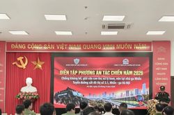 Hà Nội Metro diễn tập phương án phòng, chống khủng bố, giải cứu con tin