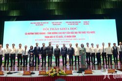 Hội thảo khoa học 'Cụ Huỳnh Thúc Kháng - Tấm gương cao đẹp của bậc đại trí thức yêu nước, trọn đời vì Tổ quốc, vì nhân dân'