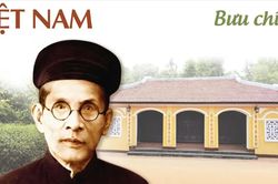 Phát hành bộ tem bưu chính kỷ niệm 150 năm Ngày sinh cụ Huỳnh Thúc Kháng