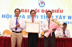 Nhà báo Lê Hồng Phước tái đắc cử Chủ tịch Hội Nhà báo tỉnh Tây Ninh