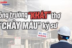 Công trường 'khát' thợ - 'chảy máu' kỹ sư: Tầng tầng áp lực đè nặng nhà thầu